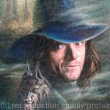 Van Helsing: who`s hunting whom? Original painting by Irina Sumanenkova