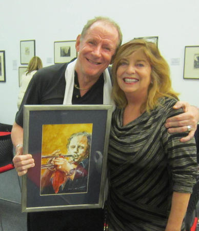 With Digby Fairweather