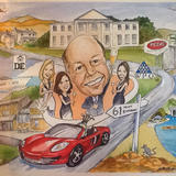 Caricature Birthday Commission