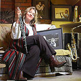 Kay in Studio with her treasured Alto and Clarinet