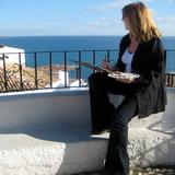 Kay overlooking Altea 