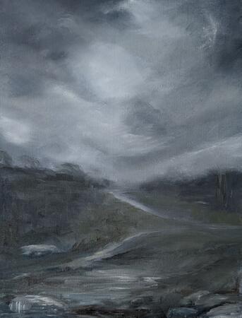Winter Rain, Bodmin Moor 