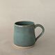 Soft Turquoise textured pattern base 300ml mug