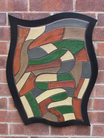 'Birds eye view' ceramic wall panel