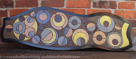 'Pinball' decorative ceramic panel
