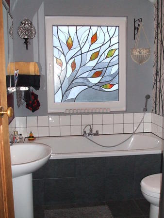 Stained glass window