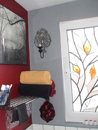 Stained glass window