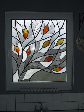 Stained glass window