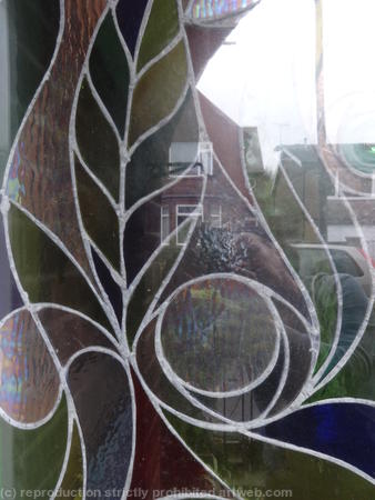 Front door panel detail