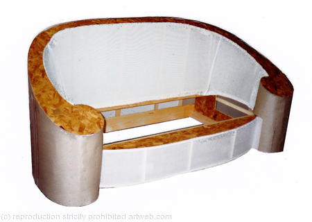 Sofa-bed construction stage 2