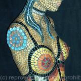 Mosaic manequin