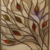 Stained glass window (for bathroom)