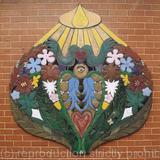 Garden of Eden - Ceramic mural 