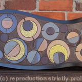 'Pinball' decorative ceramic panel