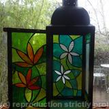 Tiffany Glass Lantern
