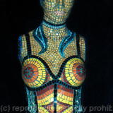 Mosaic mannequin - Front