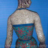 Mosaic mannequin - Back