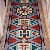 Hand painted floor