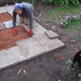 Shed building Aug 2012