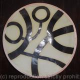 Large green 'Buds' bowl