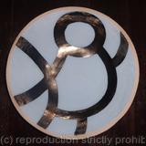 Large blue 'Bluebird' Bowl