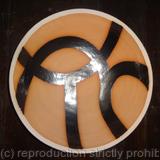 Medium terracotta 'Cat' bowl