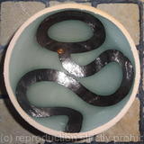 Small green 'bloom' bowl