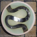 Small green 'river' bowl