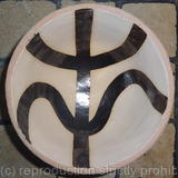 Small white 'creature' bowl