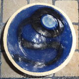Small fully glazed 'moon' bowl