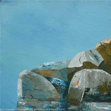 rocks by the ice house