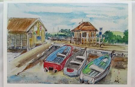 Images of Sandspit. Card no.1