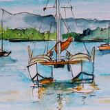 On the harbour - Sandspit 