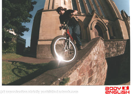 Marlboro Pete gets closed to god with a nice pedal grind