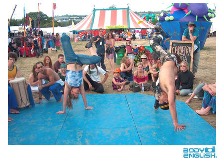 Jill  Marcelo @ Glastonbury 2004