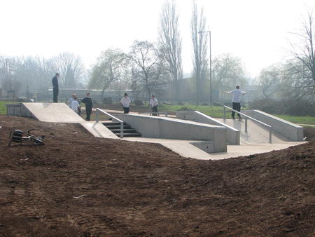 CROW LANE HENBURY - THE CONCRETE WAS STILL WET!