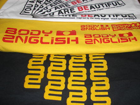 new t shirts hot off the press