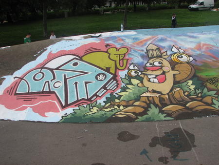 zesk, 45rpm, cheo - st george paint jam 2007