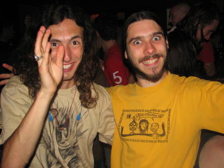 Me 30th at Mr Wolfs - mike  jack team wasted talent biggin up the body english vibe