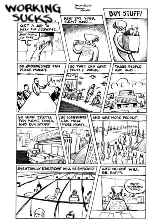 Too much coffee man - on the pan