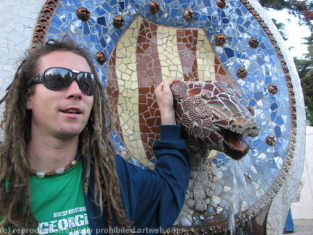 Parc Guelle - hola, yo esta tourist!!!