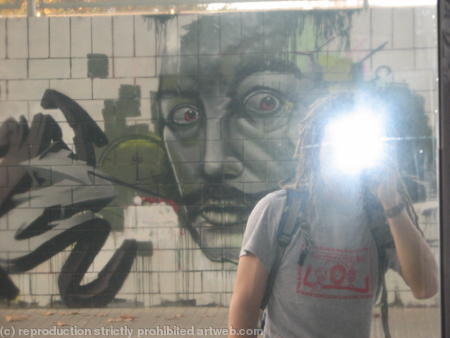 A self portrait for Salvador Dali