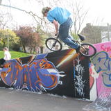 Tim hitting up Dylan DLH crisp home made tranny