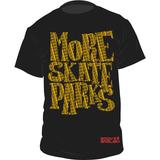 more-skate-parks- NEW T SHIRT - buy one and support St GEorge skatepark