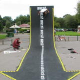 WEBBY - ROCKIN THE NEW PAINT JOB ON THE VERT WALL 2ST.GEORGES SKATEPARK 2007