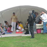 I was stoked to have a healing tent at the festival courtesy of Saraphinas healing centre and yaga teacher Jamie