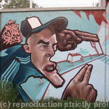 graff - hey mate giz us ya trainers, an that nice bike