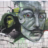 Salvador Dali gets red eyed in Barcelona