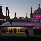 Pavillion Bus Stop in Winter