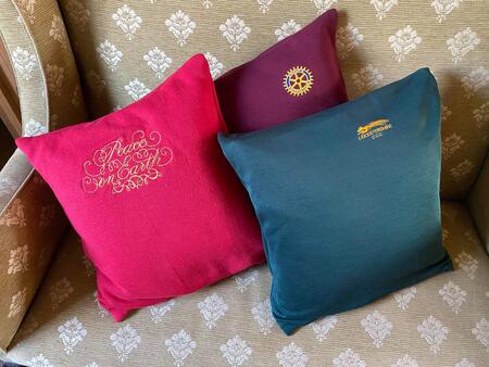 Custom made cushions 